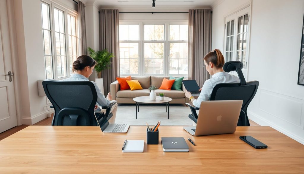 Furniture selection for home office