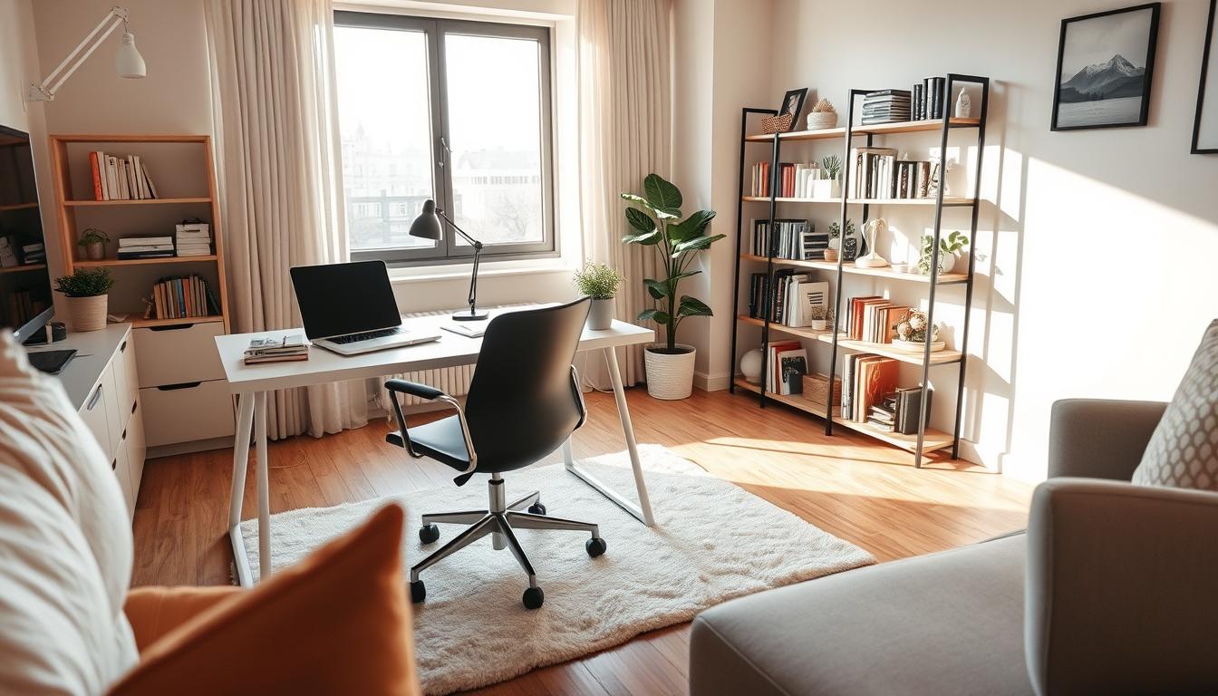 Rental-Friendly Home Office