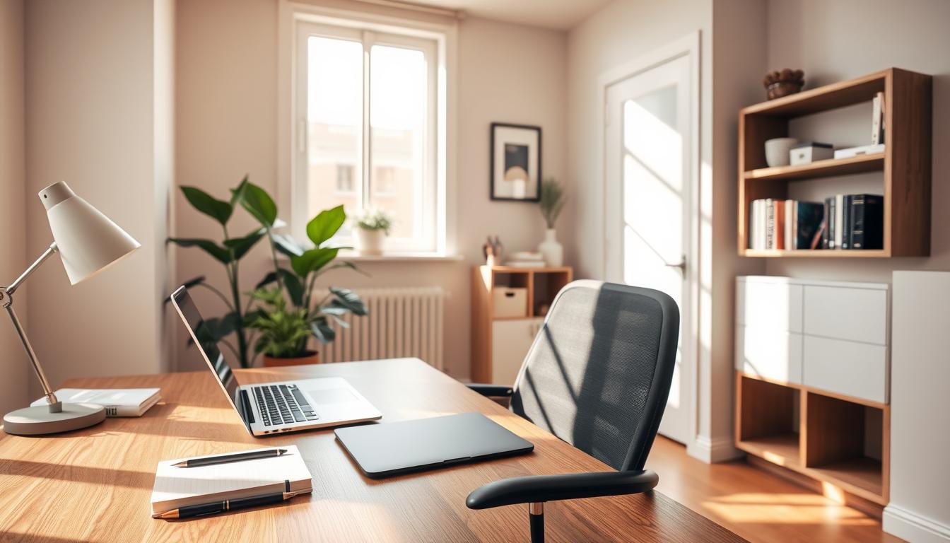 Rental-Friendly Home Office