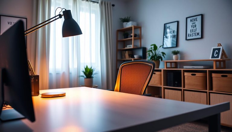 Rental-Friendly Home Office