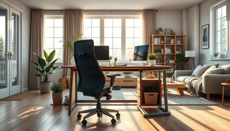 Rental-Friendly Home Office