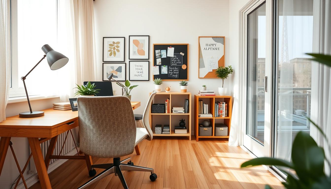 Rental-Friendly Home Office