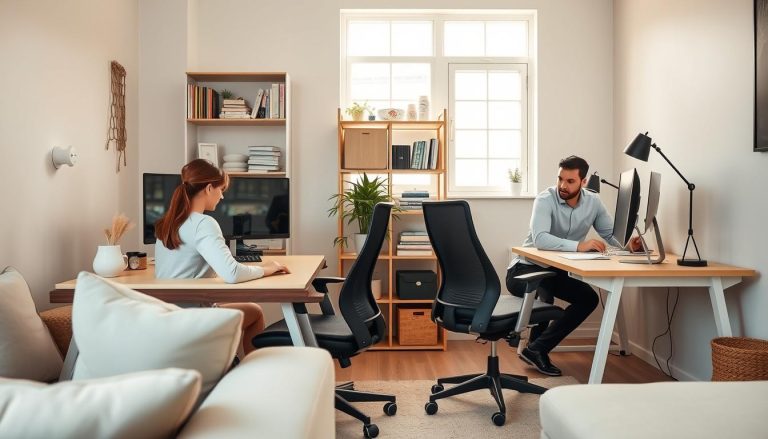 Rental-Friendly Home Office