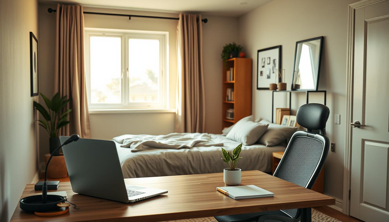 Rental-Friendly Home Office