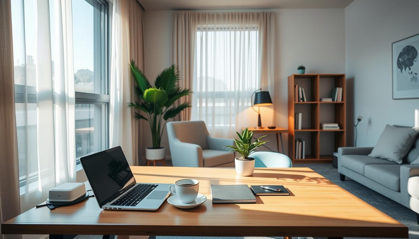 Rental-Friendly Home Office