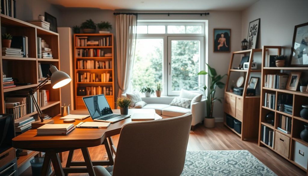 comfortable workspace