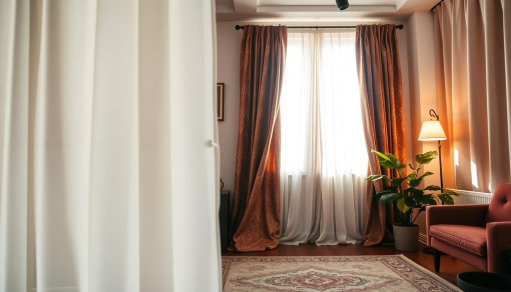 types of curtains